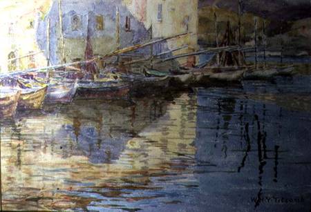 Boats in Venice from William Holt Yates Titcomb