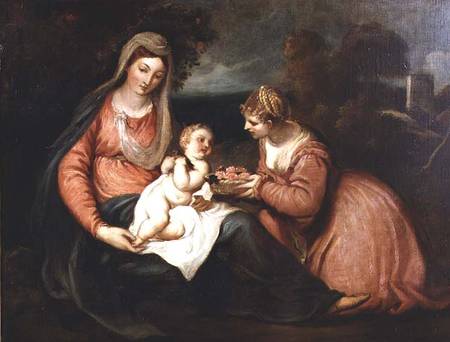 Holy Family from William II. Hilton