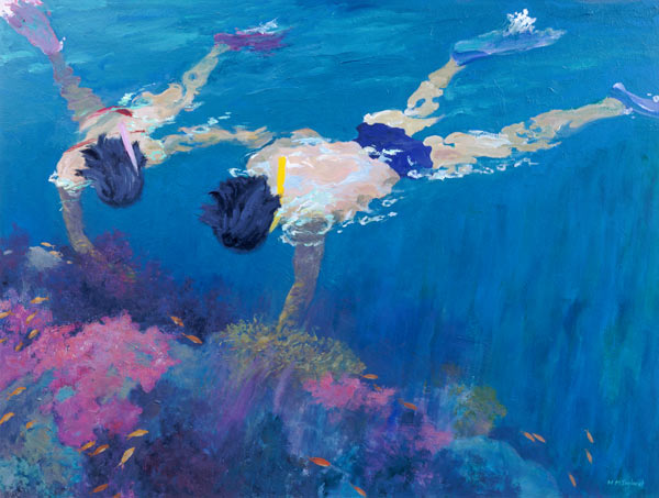 Coral II (oil on board)  from William  Ireland