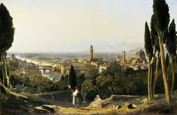 Florence from St Miniato from William James Muller