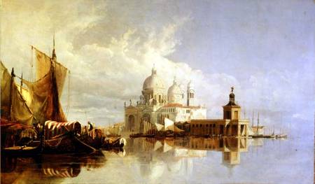 Santa Maria della Salute, Venice from William James Muller