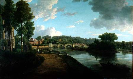 The Thames at Richmond, Surrey from William Marlow