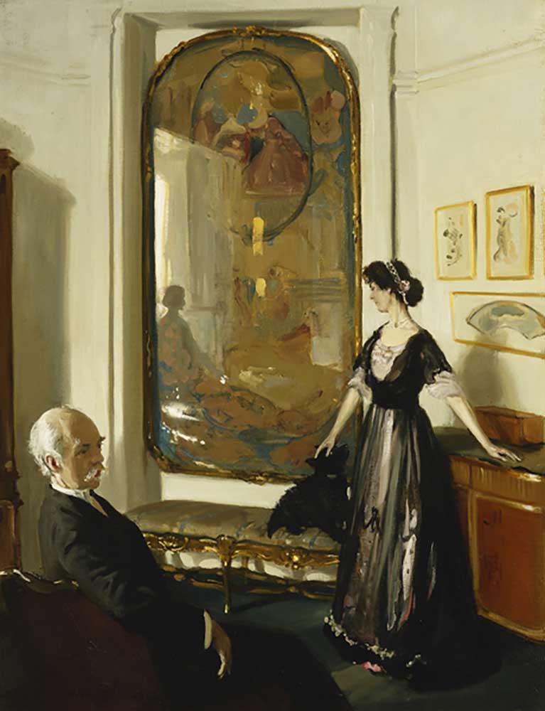 Der Conder-Raum, 1910 from William Nicholson