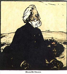 Henrik Ibsen, aus "Zwölf Porträts - Zweite Serie", erstmals 1902 bei William Heinemann erschienen