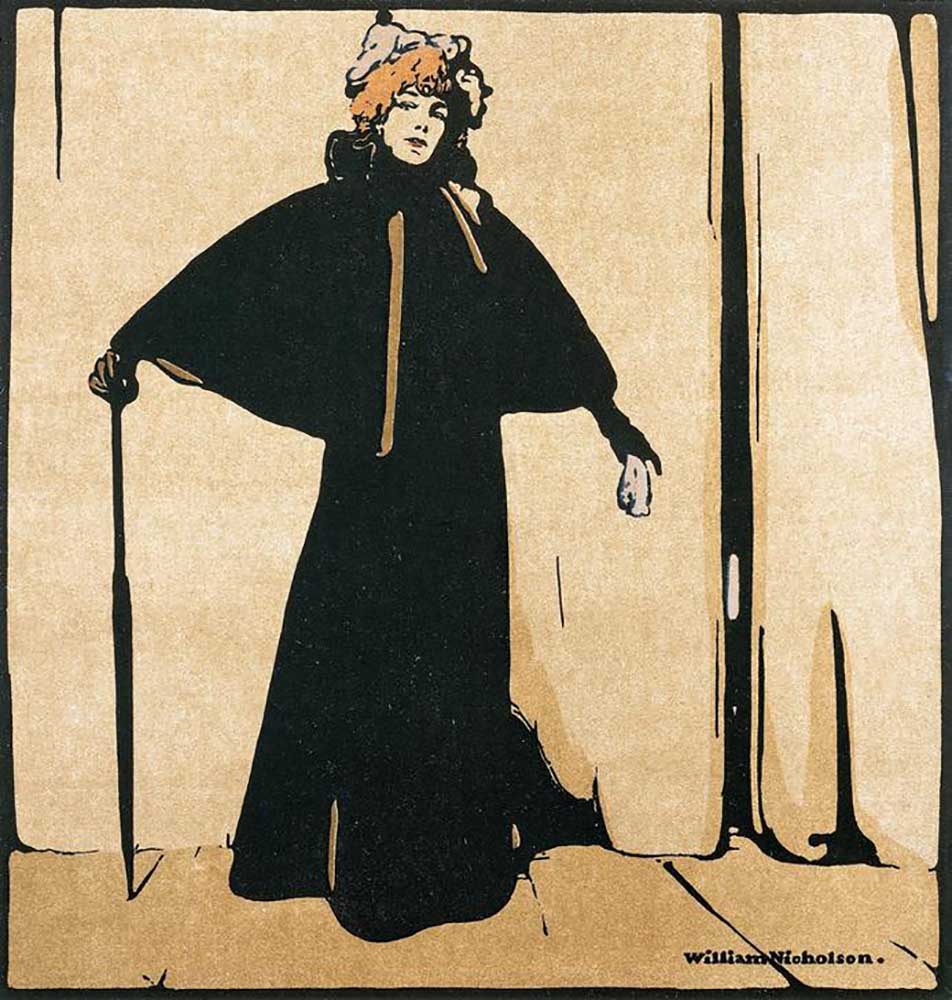 Porträt von Sarah Bernhardt from William Nicholson