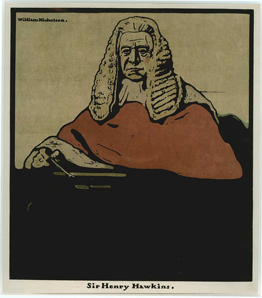 Sir Henry Hawkins, 1899 from William Nicholson