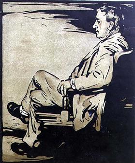 Thomas Edison (1871-1931) Illustration aus "Zwölf Porträts - Zweite Serie", veröffentlicht 1899