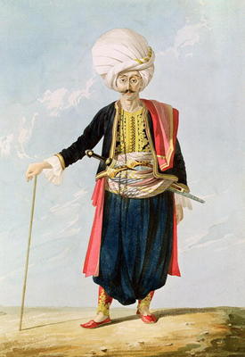 A Janissary, c.1823 from William Page