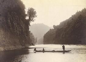 Whanganui River, c.1905 (silver gelatin print) 