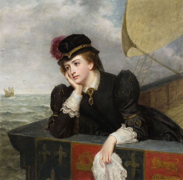 Mary Stuart returning from France from William Powel Frith