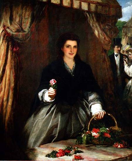The Flower Seller from William Powel Frith