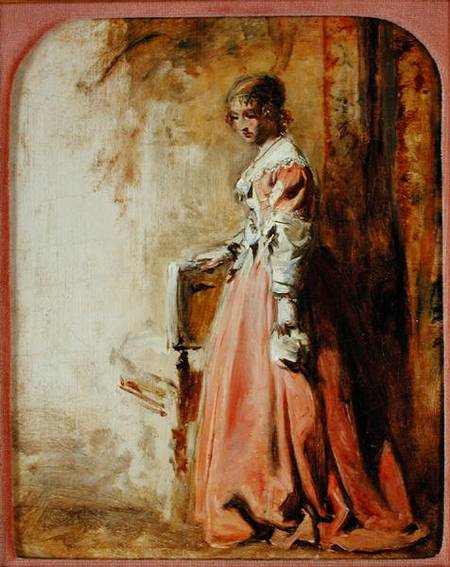 The Pink Dress from William Powel Frith