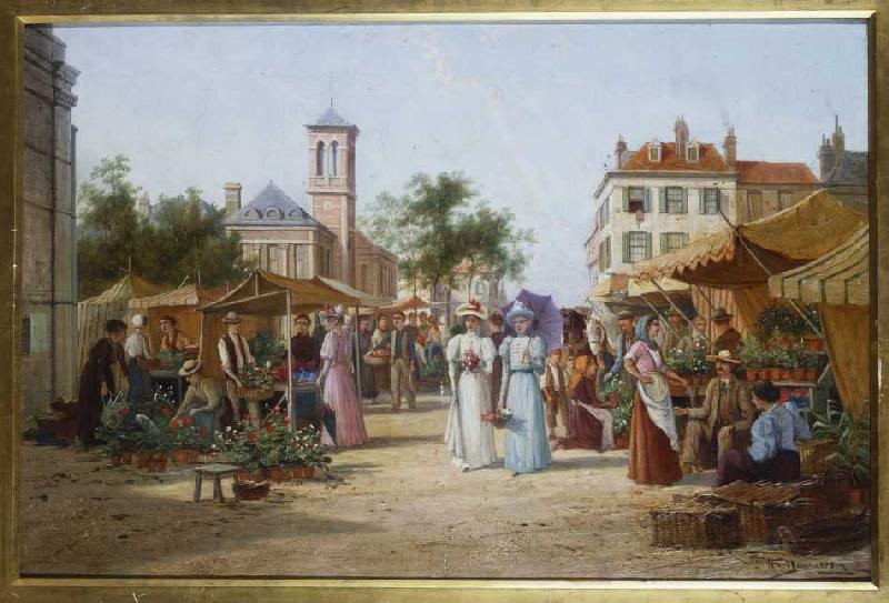 Der Marktplatz in Limburg, Niederlande. from William R. Dommersen