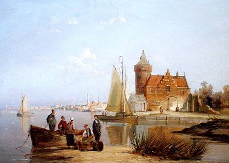 The House de Vraag, on the Amstel, Amsterdam from William R. Dommersen