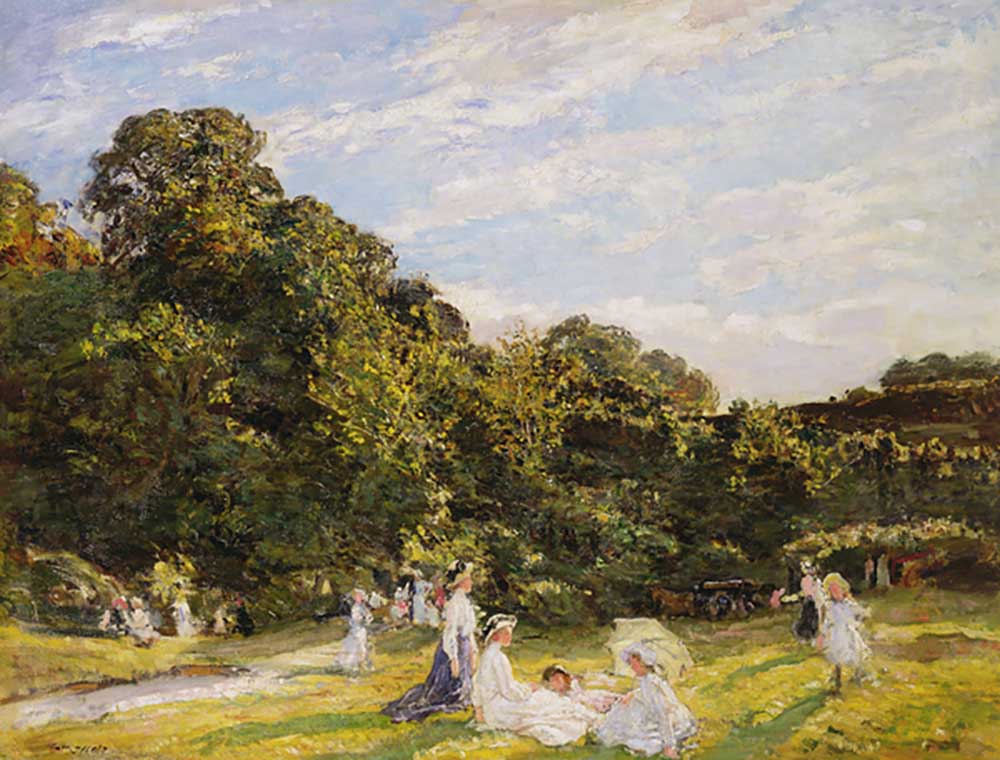 Picknick auf Hampstead Heath from William Russell