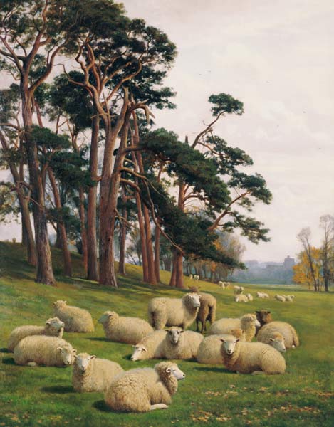 Sunlit Pastures from William Sidney Cooper