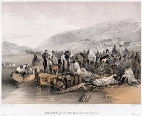 The Embarkation of the sick at Balaklava