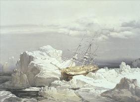 Critical Position of H.M.S Investigator on the North Coast of Baring Island