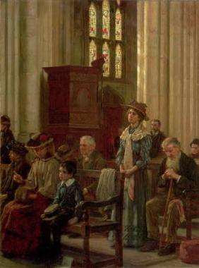 The Anthem, c.1910 (oil on canvas)