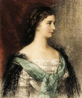 Portrait der Kaiserin Elisabeth von Österreich