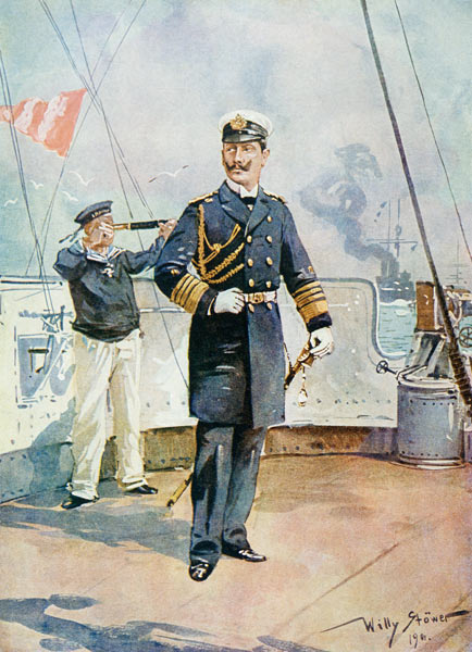 Wilhelm II from Willy Stöwer