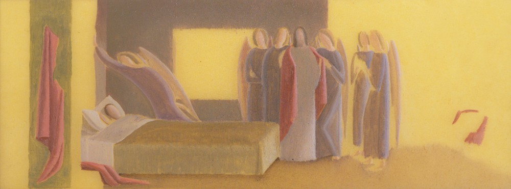Compositional Study for Scenes from the Life of St. Martin of Tours from Winifred Knights