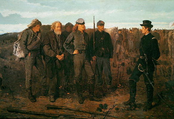 Prisoners from the Front, 1866 (oil on canvas) from Winslow Homer