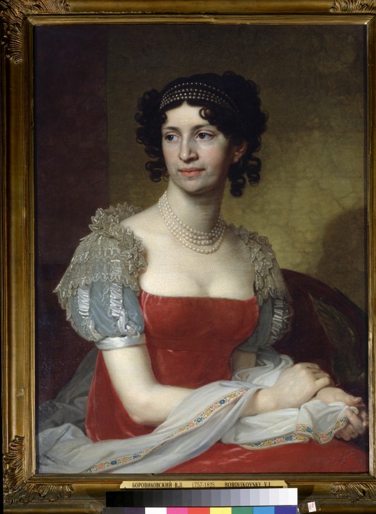 Portrait of Countess Margarita Dolgorukaya (1785-1814) from Wladimir Lukitsch Borowikowski