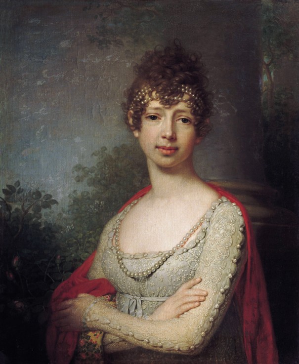 Grand Duchess Maria Pavlovna of Russia (1786–1859), Grand Duchess of Saxe-Weimar-Eisenach from Wladimir Lukitsch Borowikowski