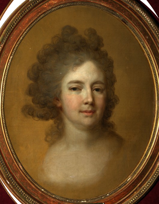 Portrait of Empress Maria Feodorovna (Sophie Dorothea of Württemberg) (1759-1828) from Wladimir Lukitsch Borowikowski