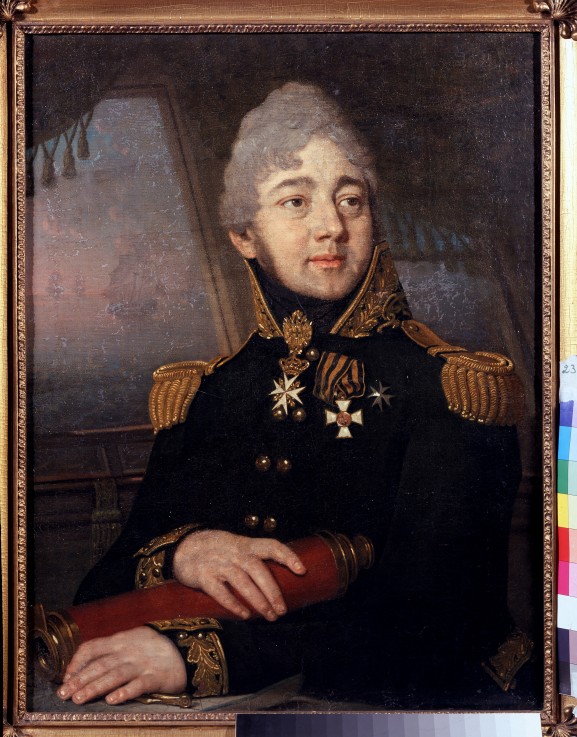 Portrait of Ilya Andreevich Boratynsky (1777-1836) from Wladimir Lukitsch Borowikowski
