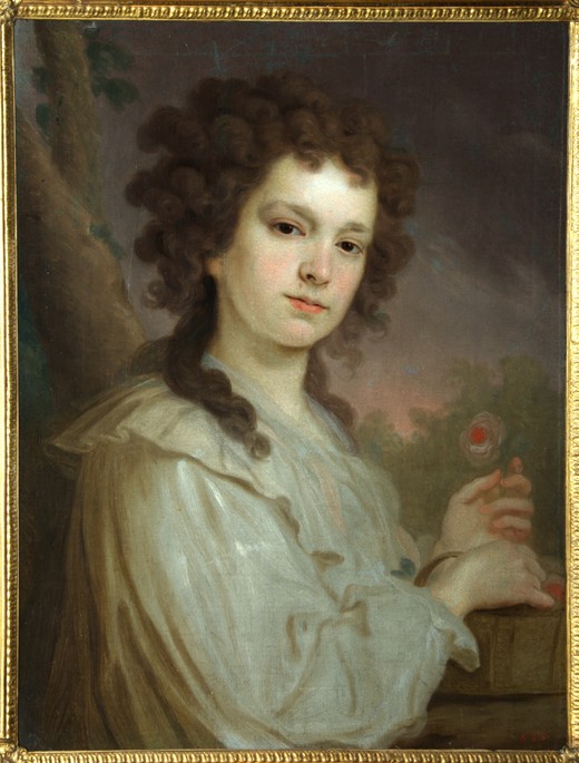 Portrait of Olga Kuzminichna Filippova (1772-1829) from Wladimir Lukitsch Borowikowski