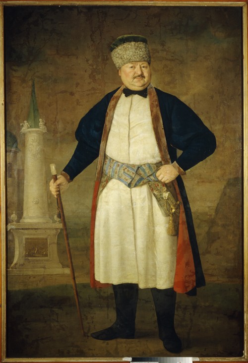 Portrait of the Pavel Yakovlevich Rudenko from Wladimir Lukitsch Borowikowski