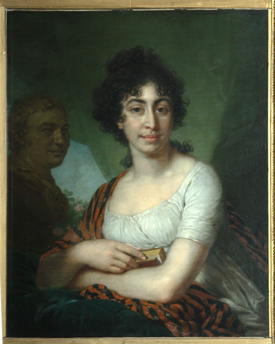 Portrait of Varvara Monycharova (Arapetova?) from Wladimir Lukitsch Borowikowski