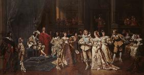 The Ball at the Court of Louis XIII of France