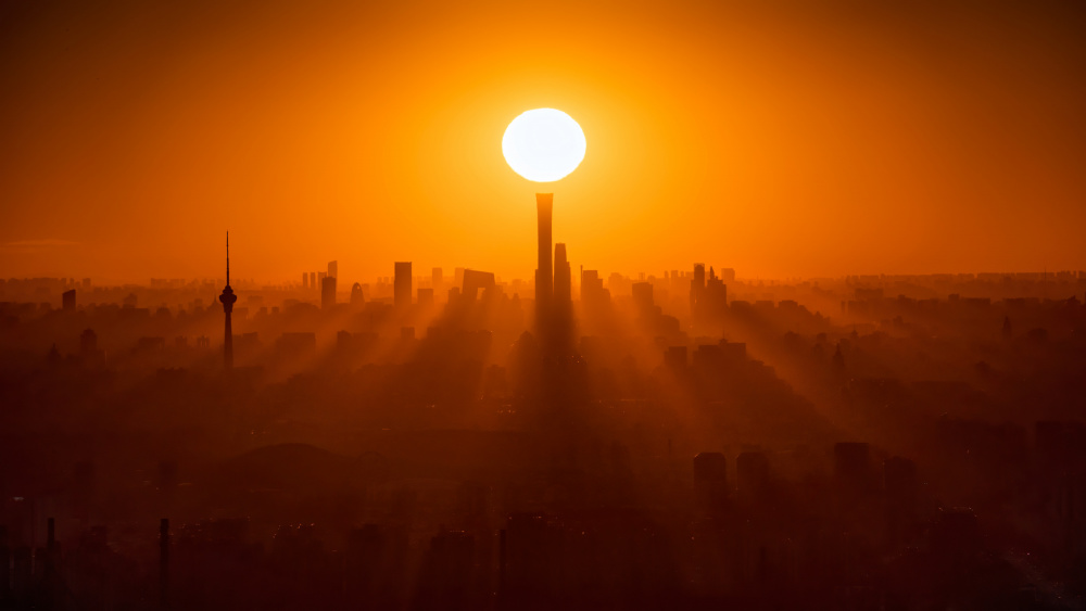 Sonnenaufgang in Peking from Yuan Cui