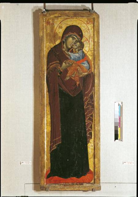 Icon known as the 'Virgin of Tsar Dushan' from Yugoslavian School