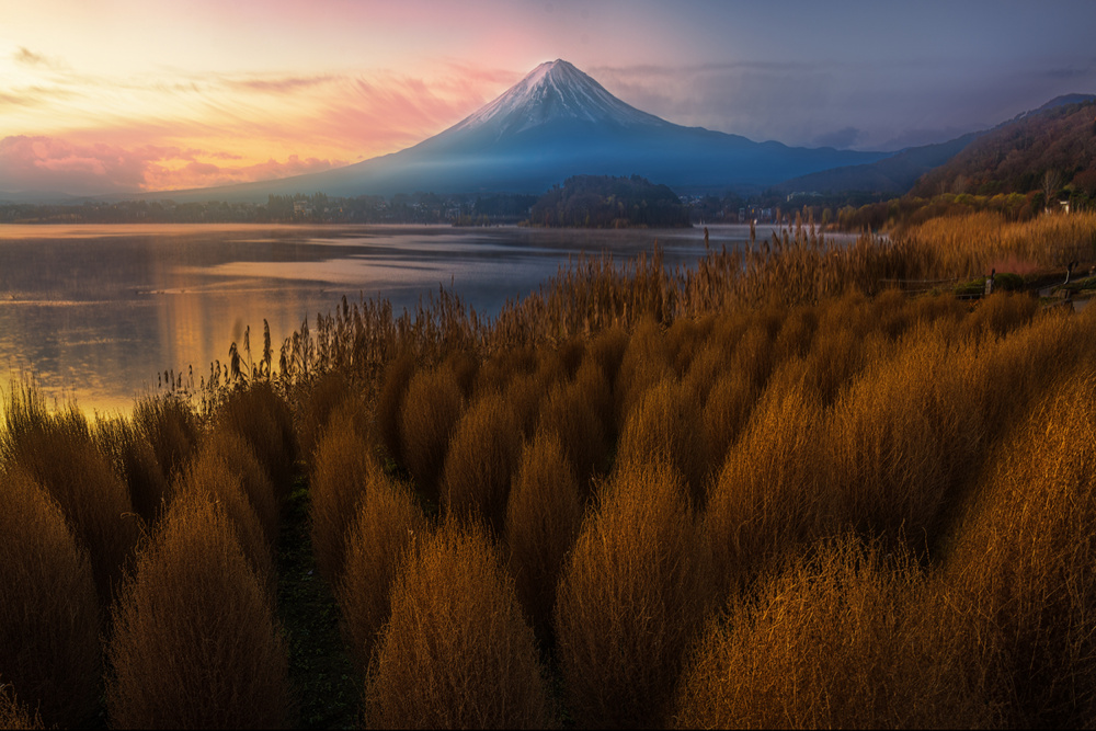 Mt. Fuji im Herbst from Yun Thwaits