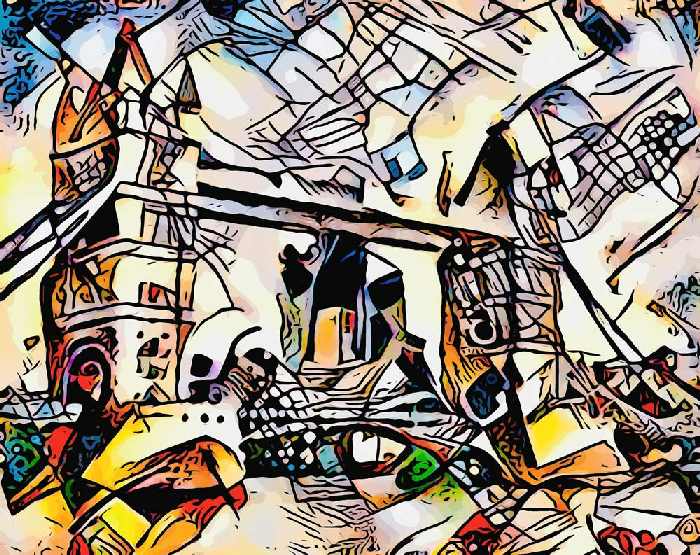 Kandinsky meets London 5 from zamart