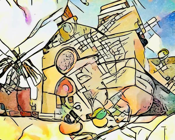 Kandinsky trifft Mallorca, Motiv 2 from zamart